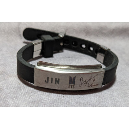 BTS Jin Rubber Watch Band Bracelet