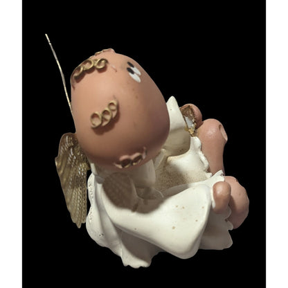 Vintage Y2K Angel Cheeks Figurine