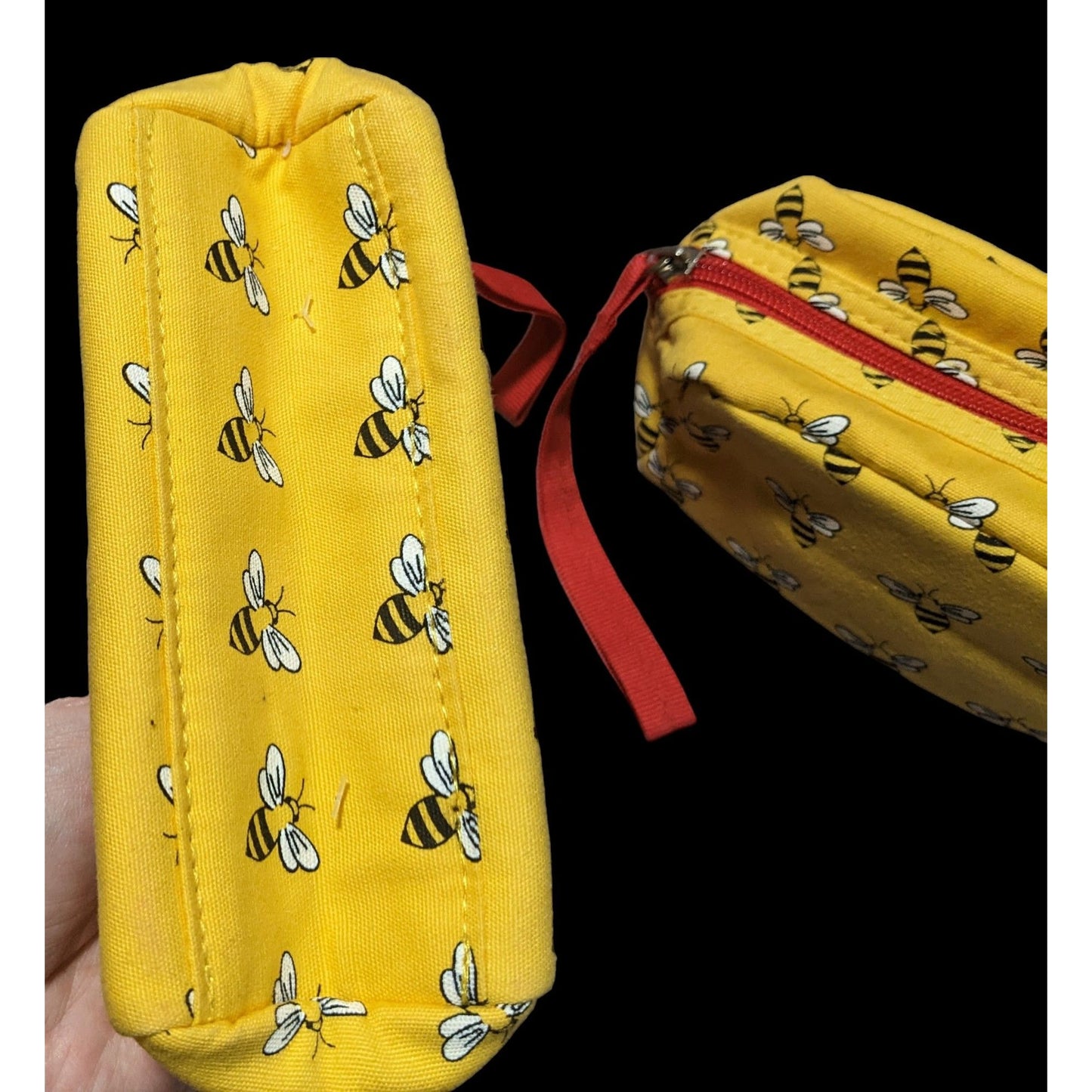 Yellow Bee Wristlet (2)