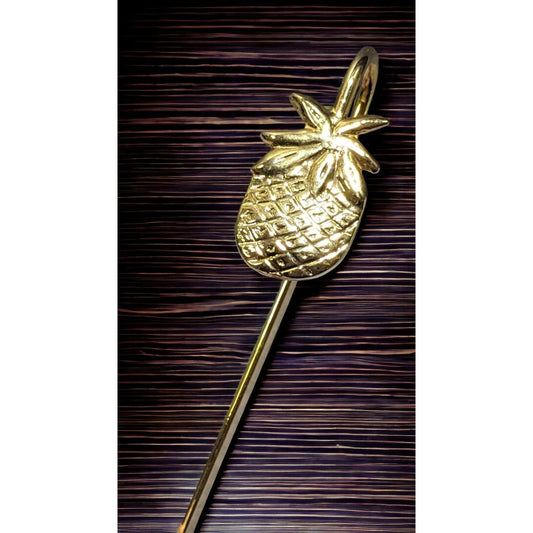 Gold Pineapple Bookmark