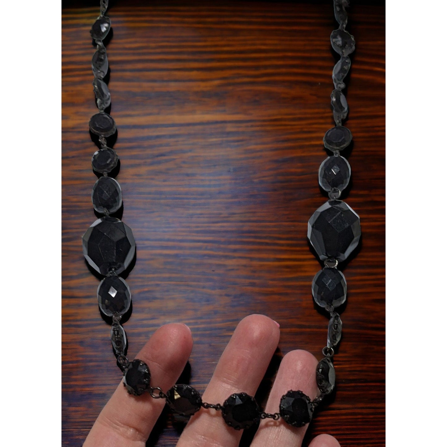 NY Collection Chunky Gothic Gemmed Necklace