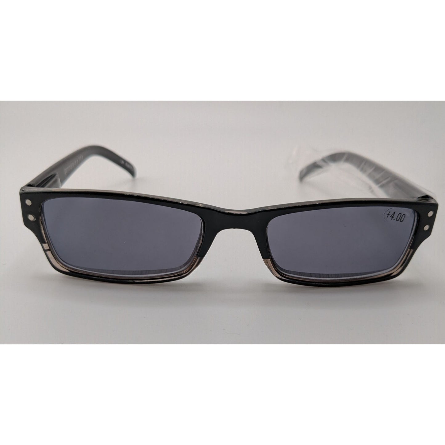 GammaRay Optix +4.00 Black Reading Glasses With UV Protection