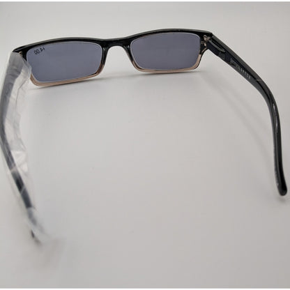 GammaRay Optix +4.00 Black Reading Glasses With UV Protection