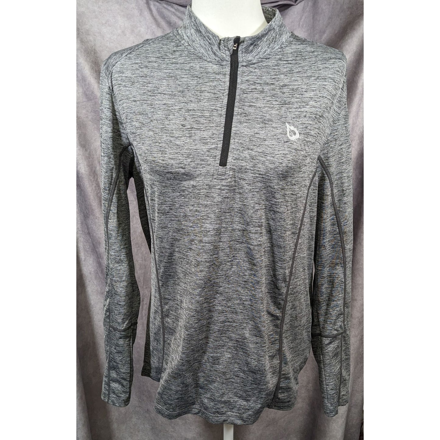 Grey Athletic Men's Running Jacket by Baleaf