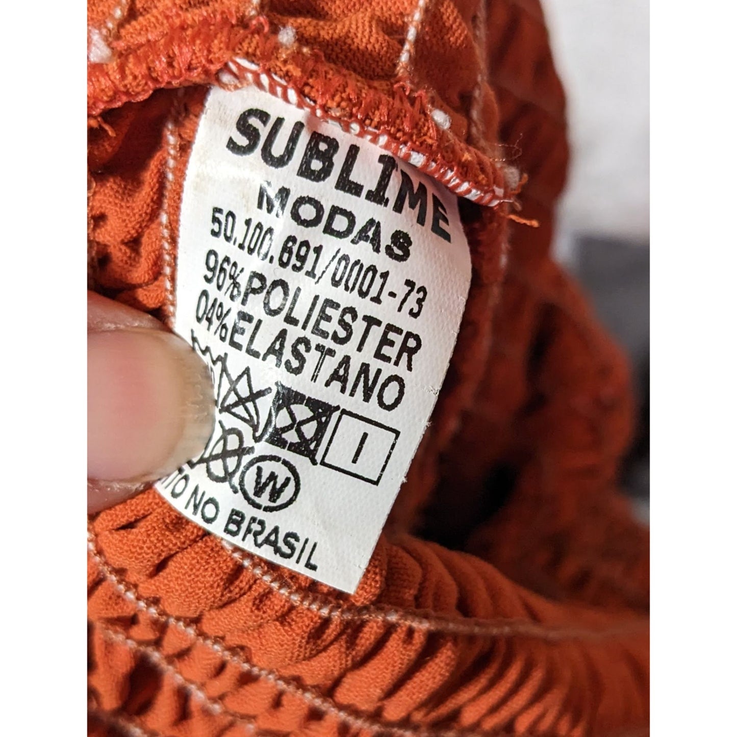 Sublime Retro Festival Burnt Orange Ruched Lace Back Mini Dress