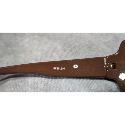 Vintage Revlon Brown Sunglasses With Art Nouveau Accents