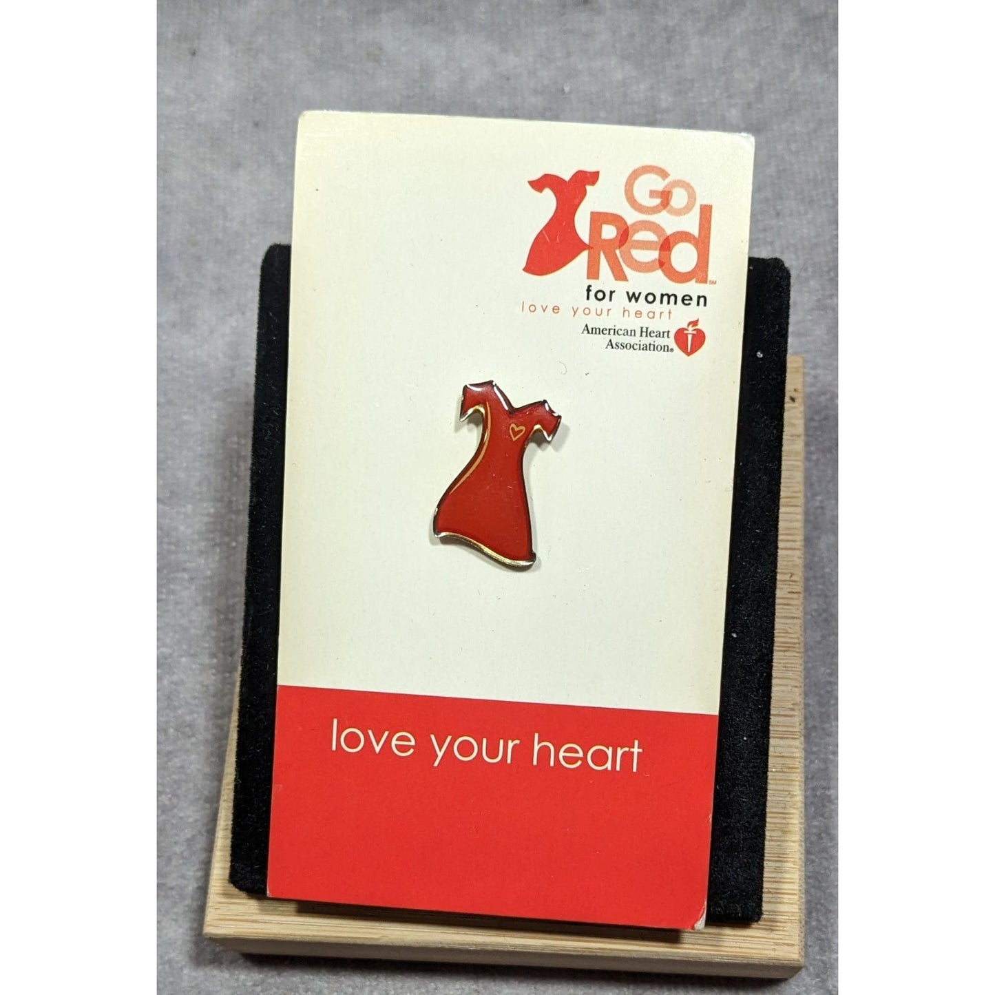 Macy's Go Red For Women American Heart Association Lapel Pin