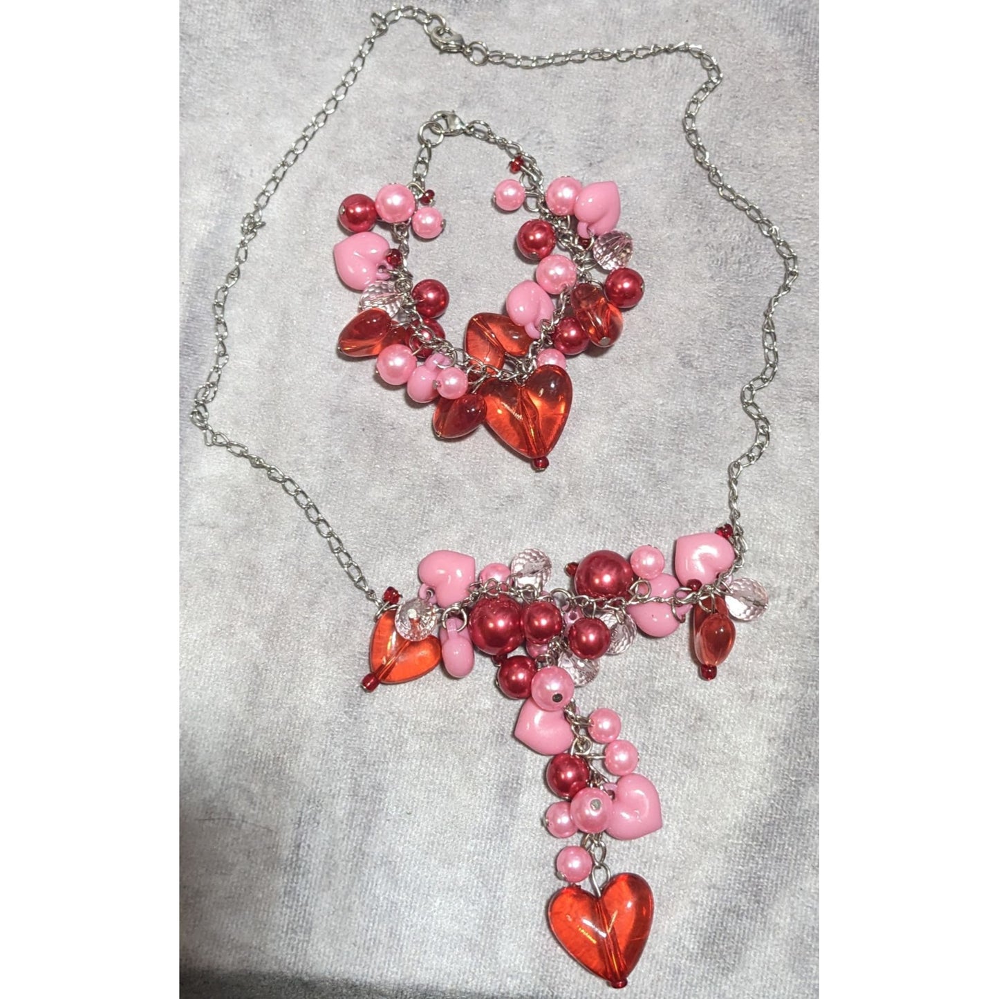 Valentine Beaded Jewelry Set