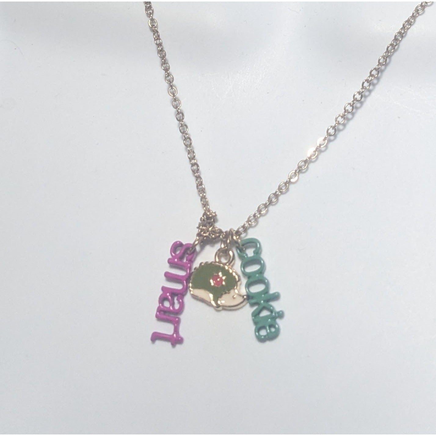 Smart Cookie Hedgehog Charm Necklace