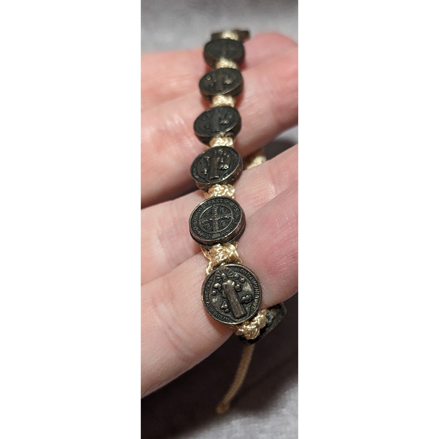 Saint Benedict Medallion Bracelet