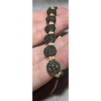 Saint Benedict Medallion Bracelet