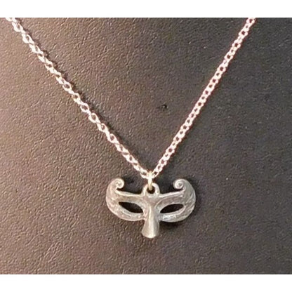 Dainty Masquerade Mask Pendant Necklace