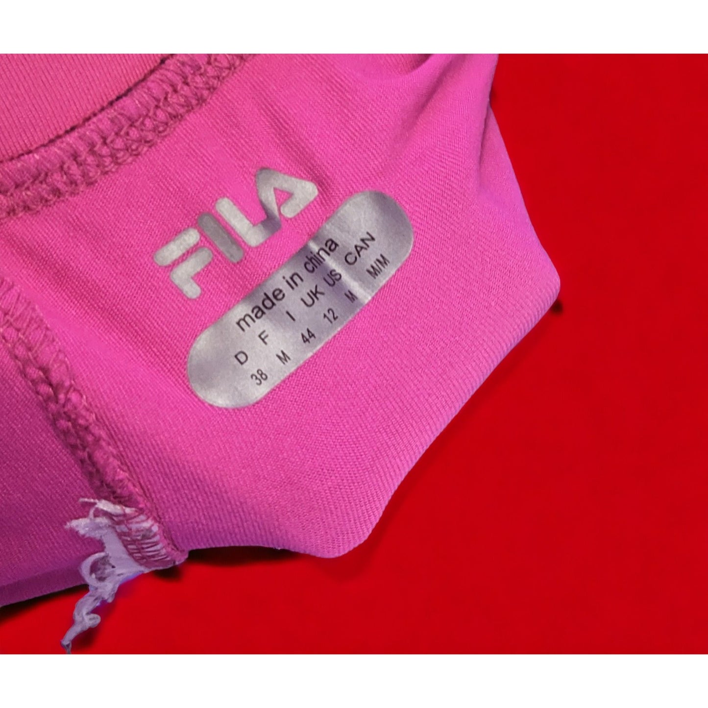 Fila Black And Pink Skort