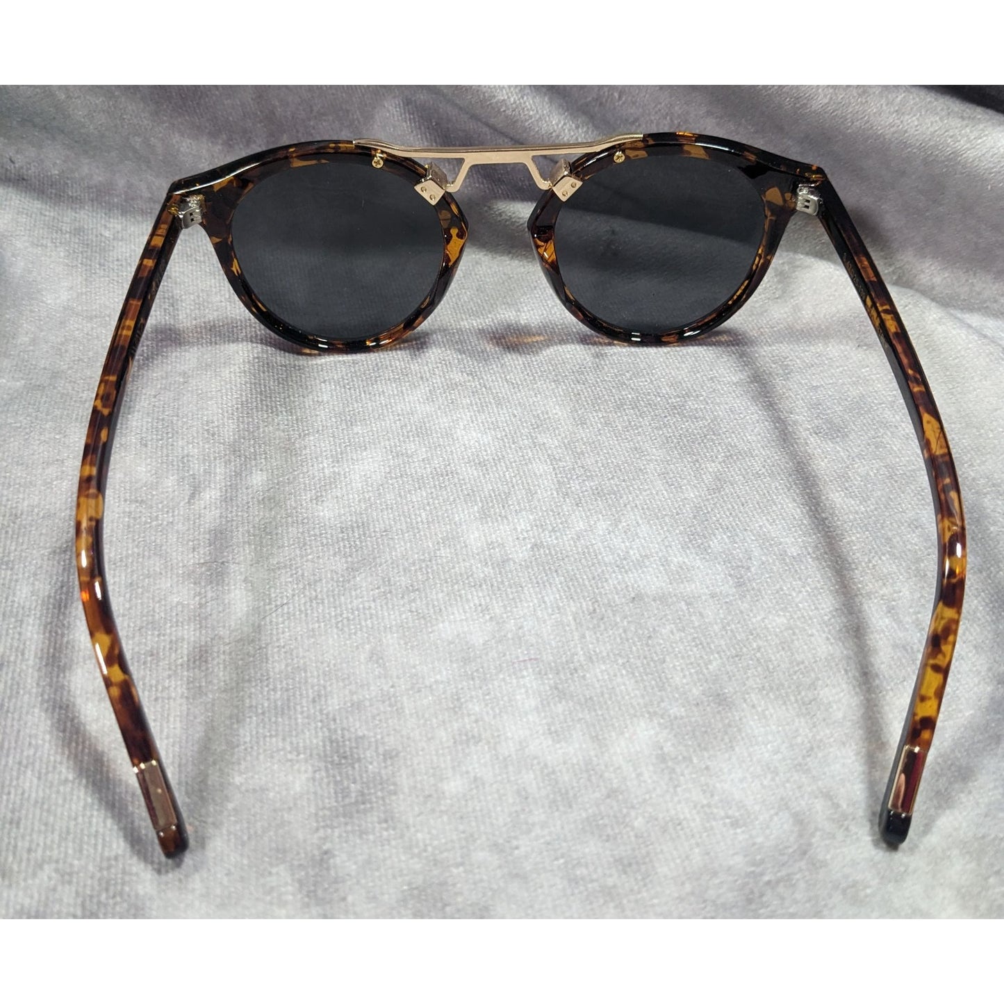 WMP Skyler Tortoise And Told Tone Retro Sunglasses