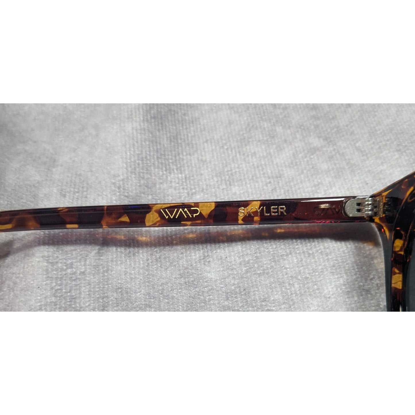 WMP Skyler Tortoise And Told Tone Retro Sunglasses