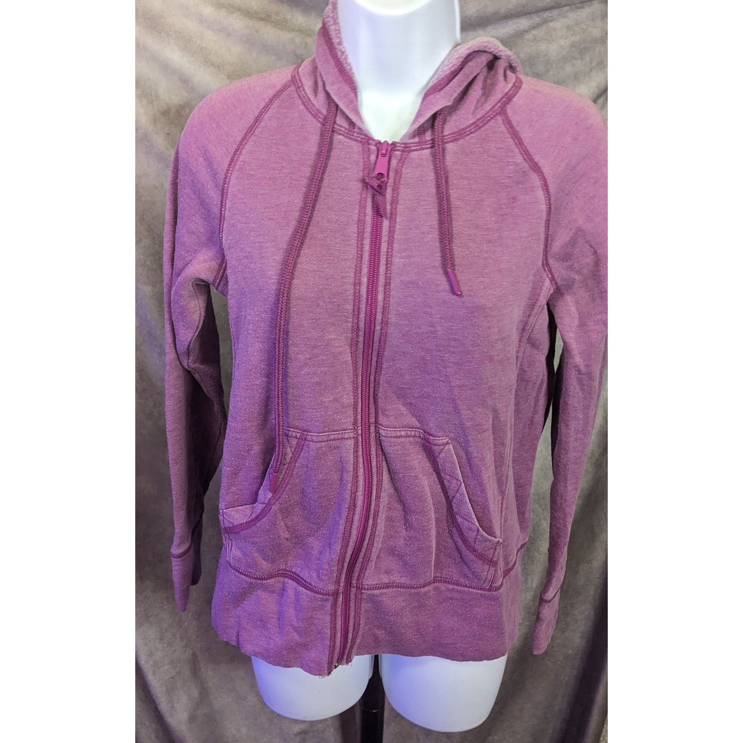 Eddie Bauer Purple Zip Hoodie