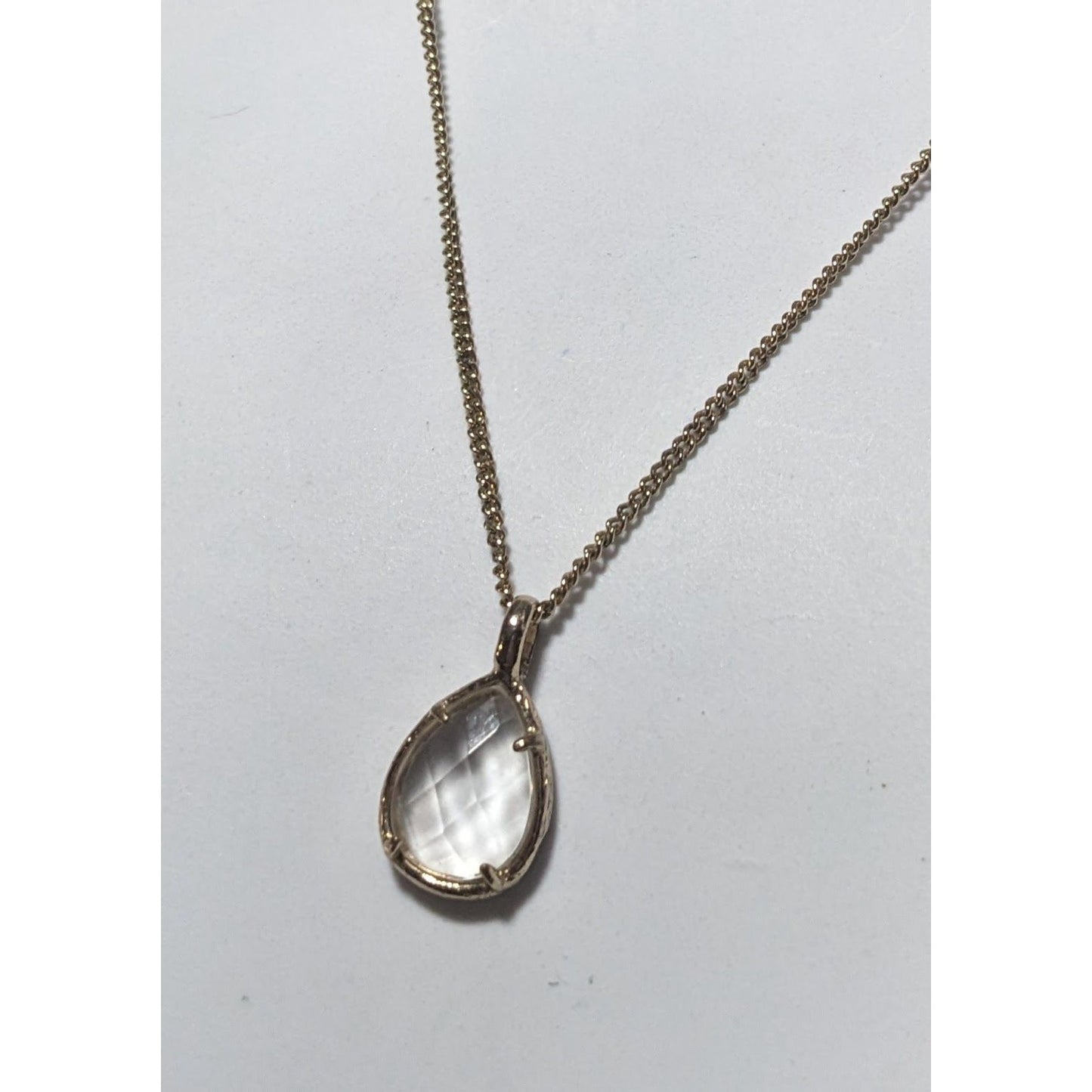 Kendra Scott Gold Chain Teardrop Necklace