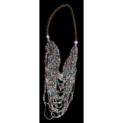 Multistrand Glass Seed Bead Necklace