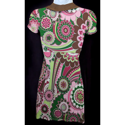 Girlcode Retro Floral Paisley Dress