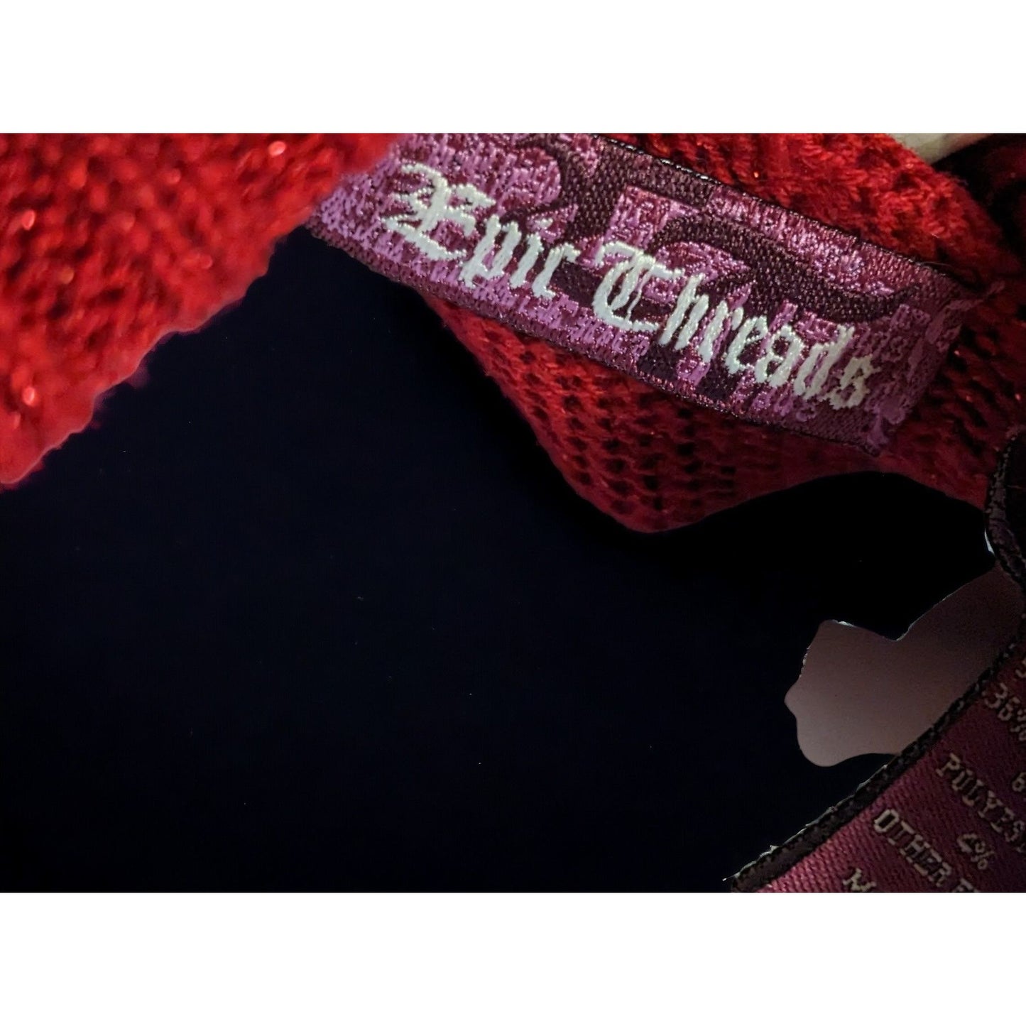 Epic Threads Red Sparkle Sweater Dress