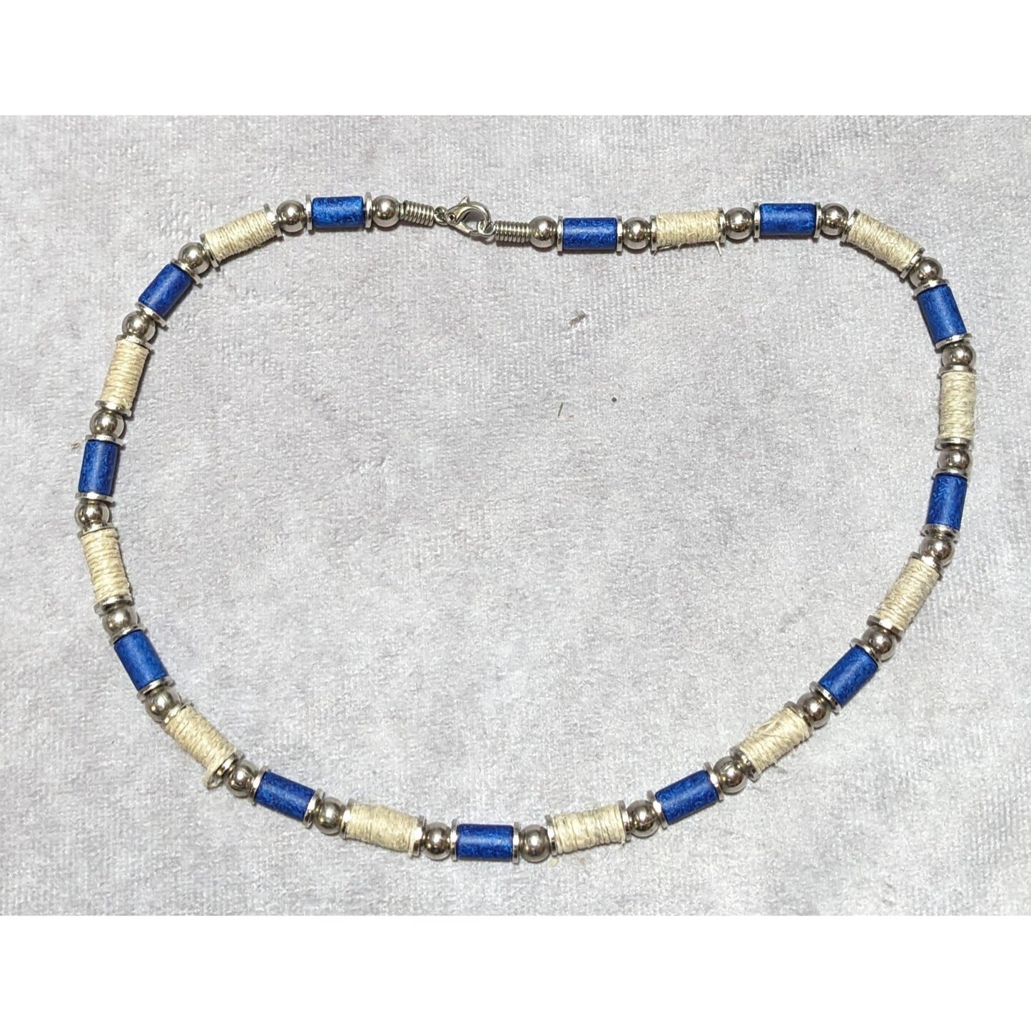 90s Tube Beaded Necklace