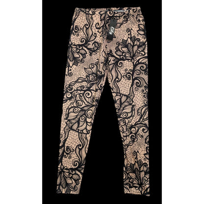 Gothic Lace Printed Leggings from Lily by Firmiana