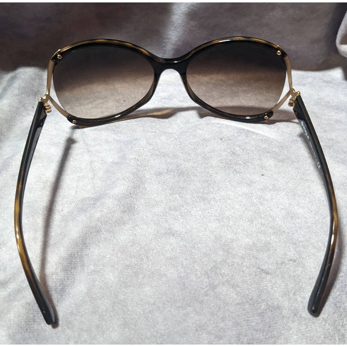 Retro Vogue 2651-S Tortoise And Gold Tone Sunglasses