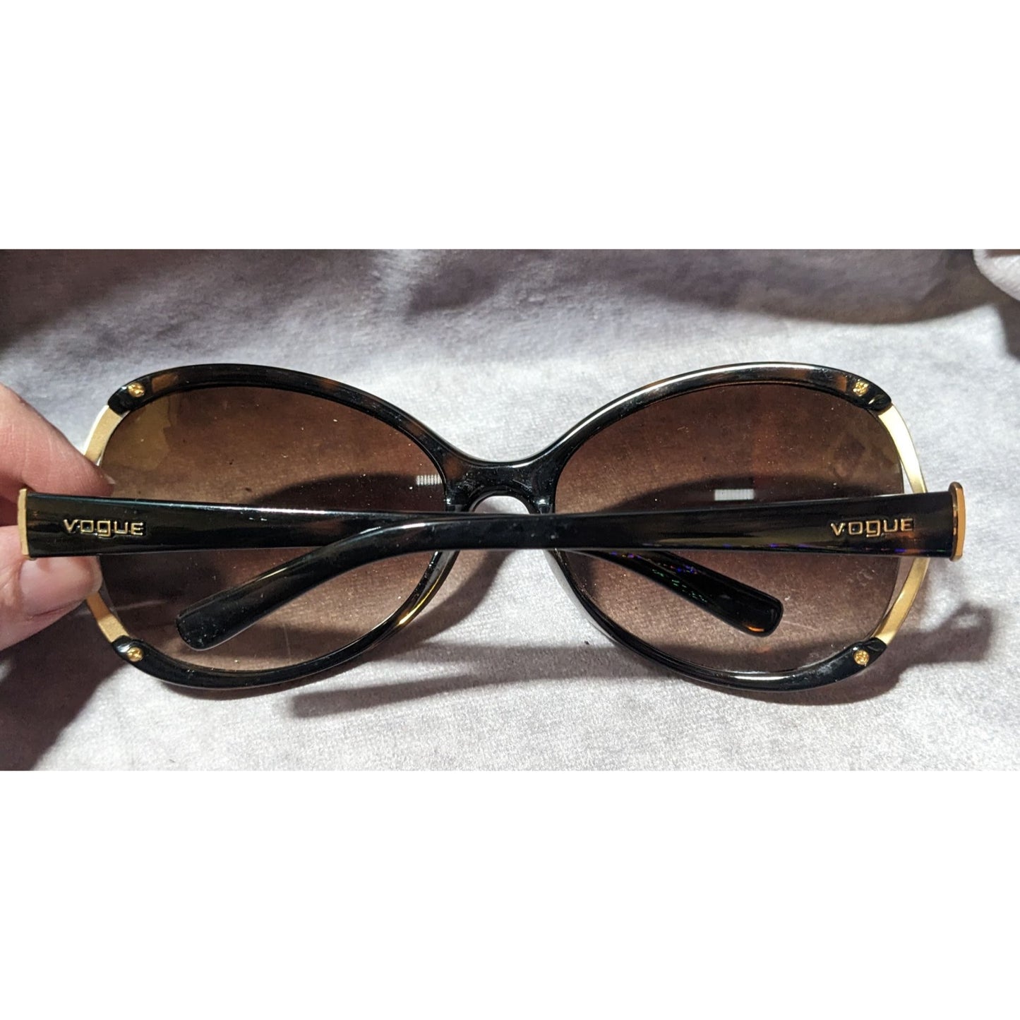 Retro Vogue 2651-S Tortoise And Gold Tone Sunglasses