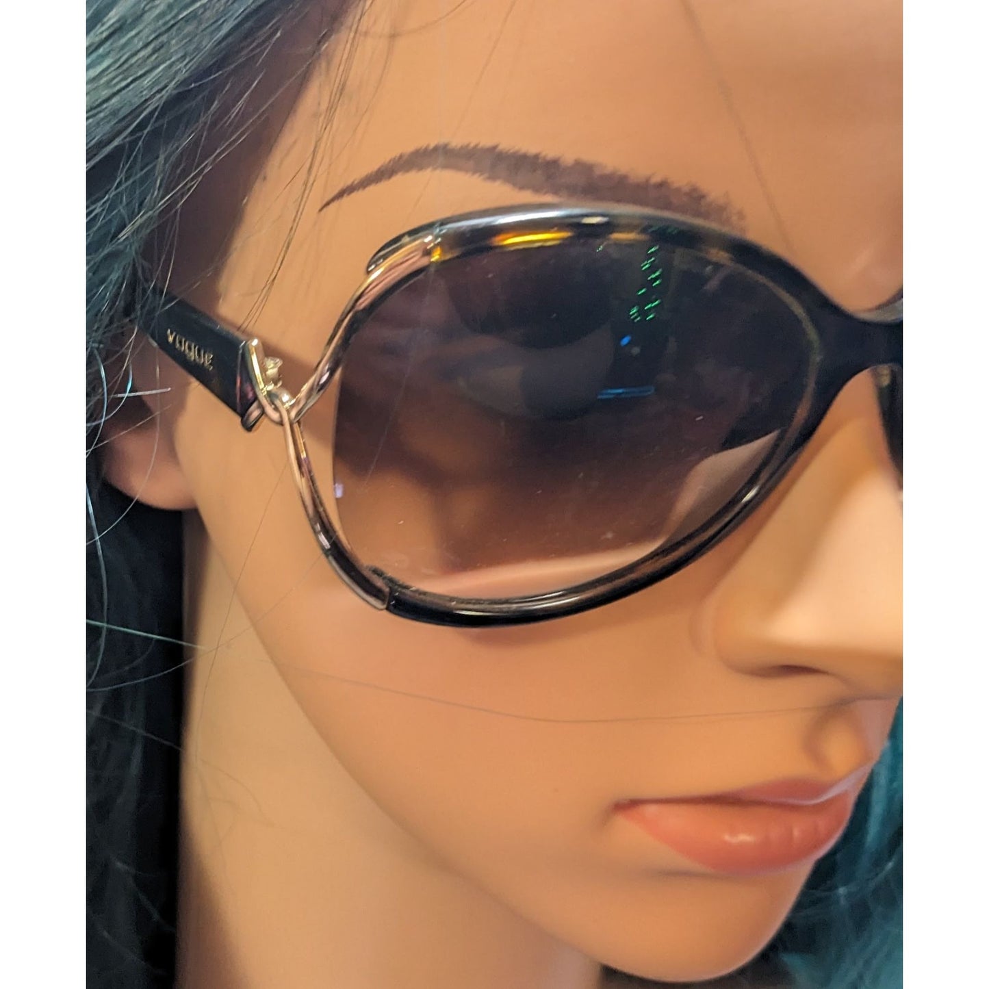 Retro Vogue 2651-S Tortoise And Gold Tone Sunglasses