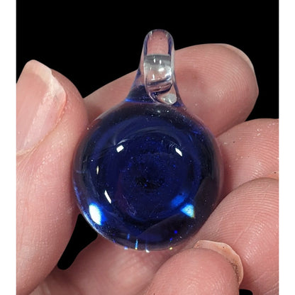 Galaxy Glass Pink Blue And Red Lamp Work Pendant