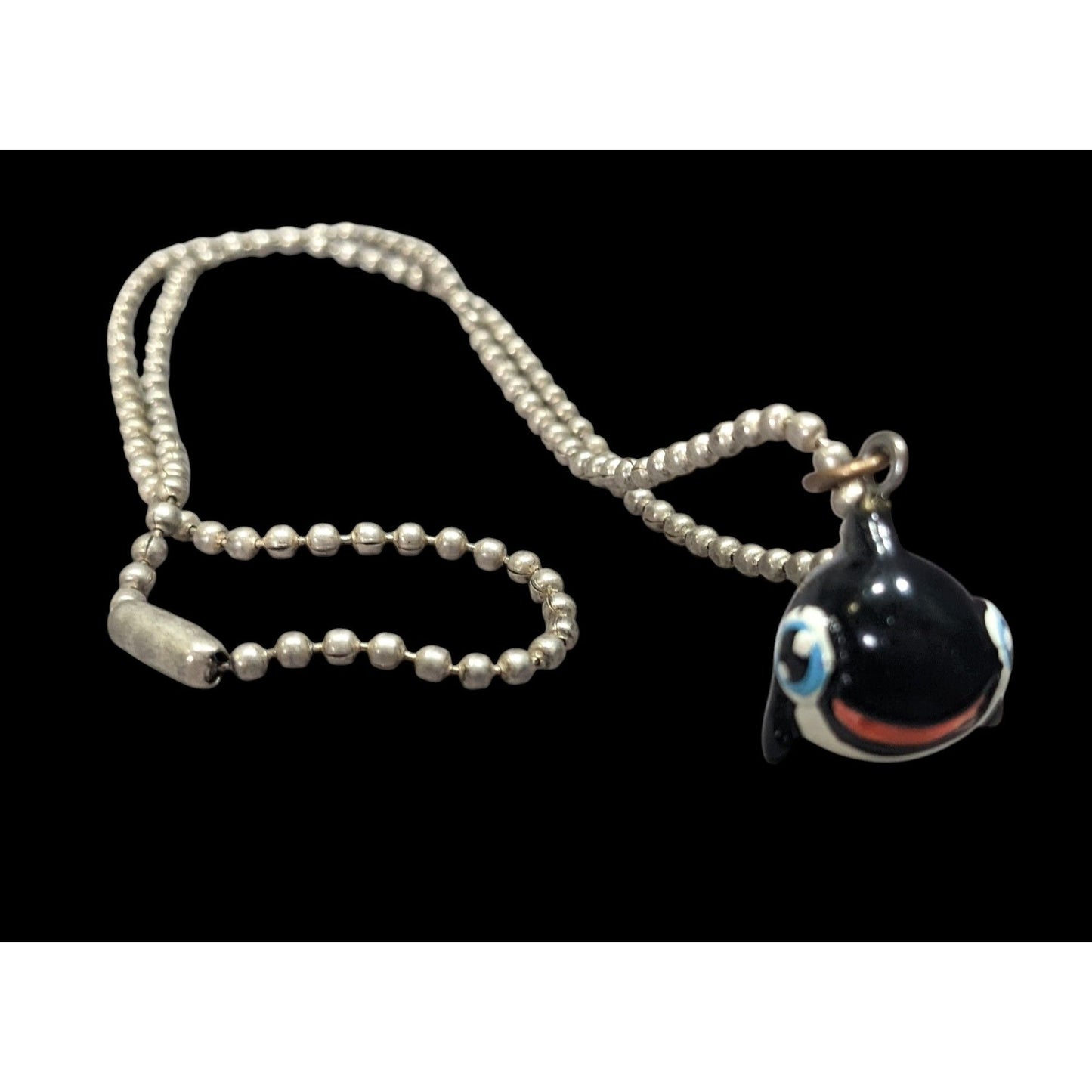 Ocean Themed Baby Orca Whale Pendant Necklace