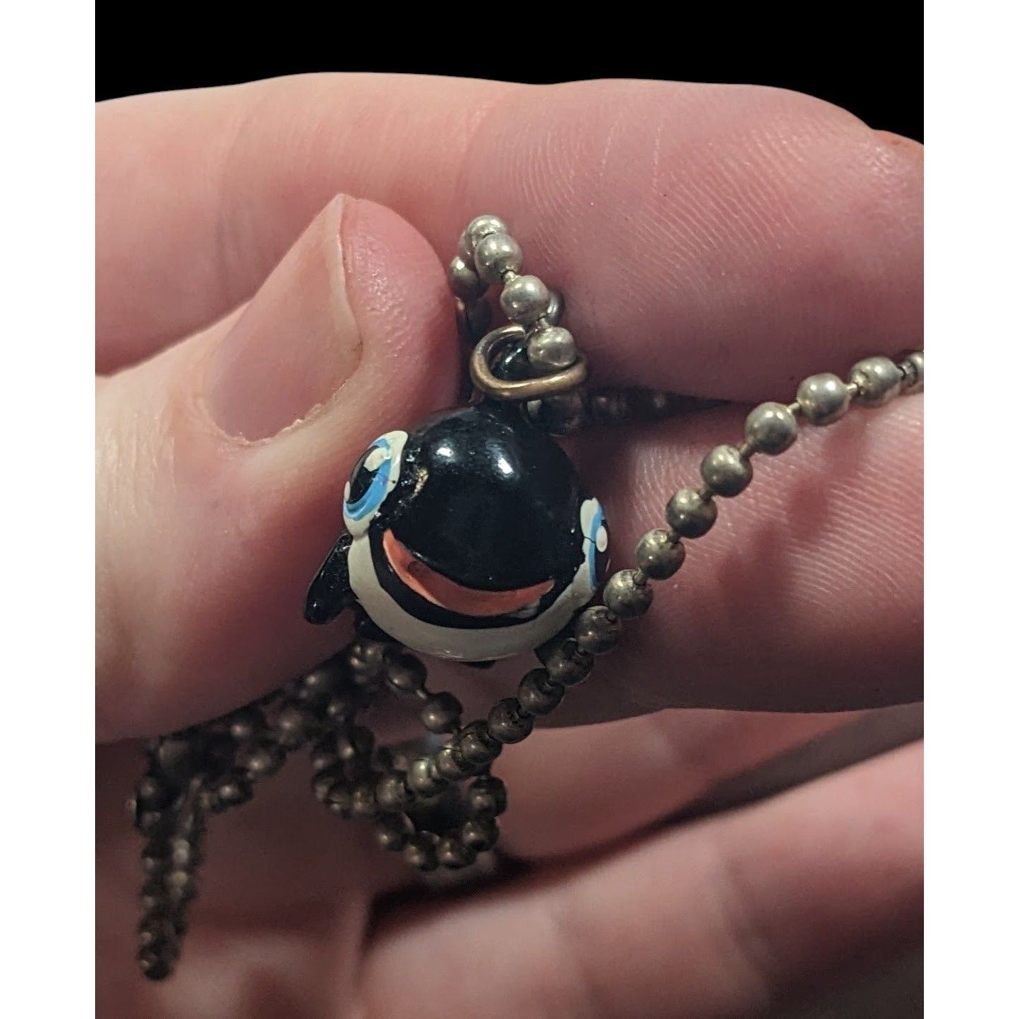 Ocean Themed Baby Orca Whale Pendant Necklace