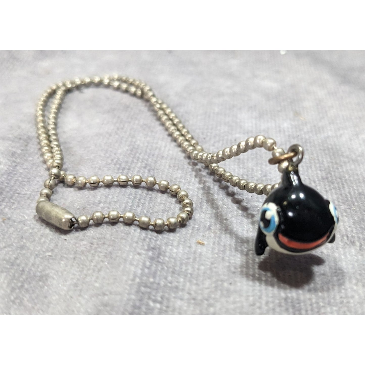 Ocean Themed Baby Orca Whale Pendant Necklace