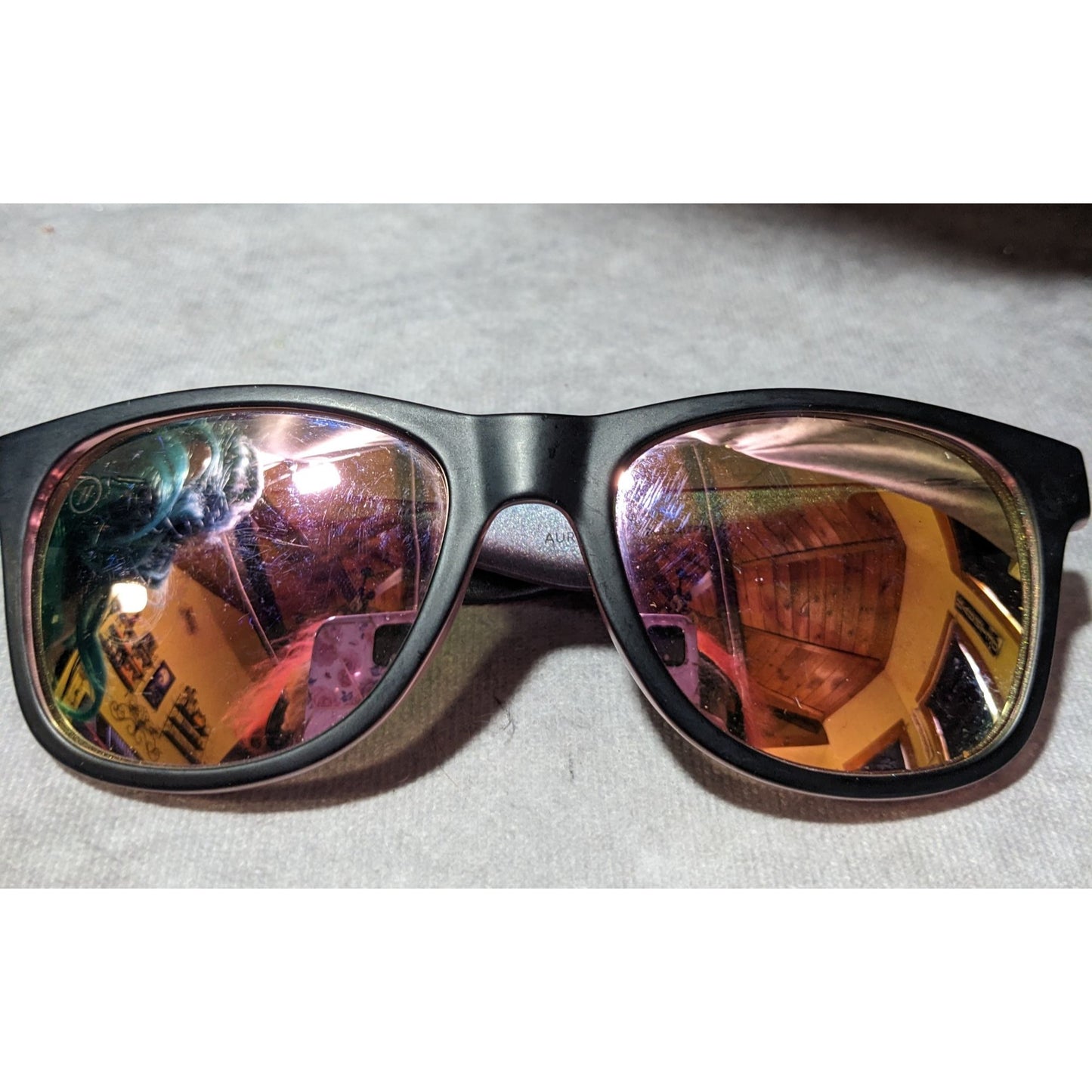 Blenders M Class X2 CRA 0F 52 Aurora Air Matte Black & Shimmer Pink / Pink Mirror Polarized Lenses