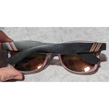 Blenders M Class X2 CRA 0F 52 Aurora Air Matte Black & Shimmer Pink / Pink Mirror Polarized Lenses