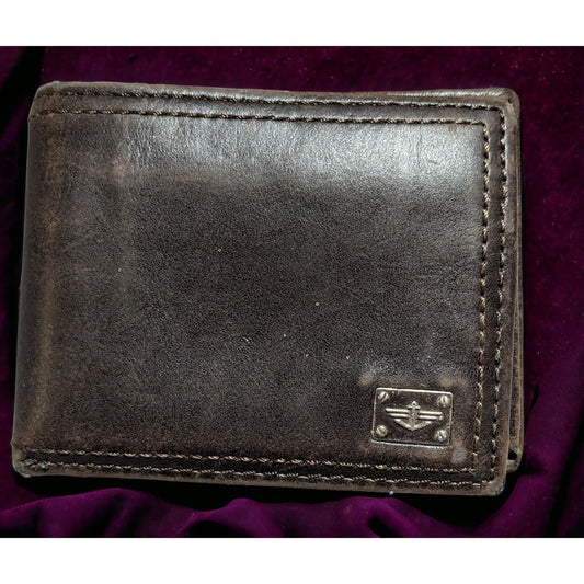 Dockers Brown Leather Wallet