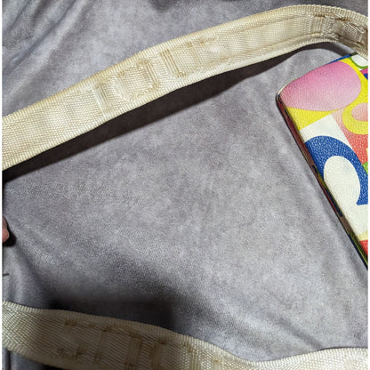 Tous Fold Over Zip Rainbow Crossbody Bag