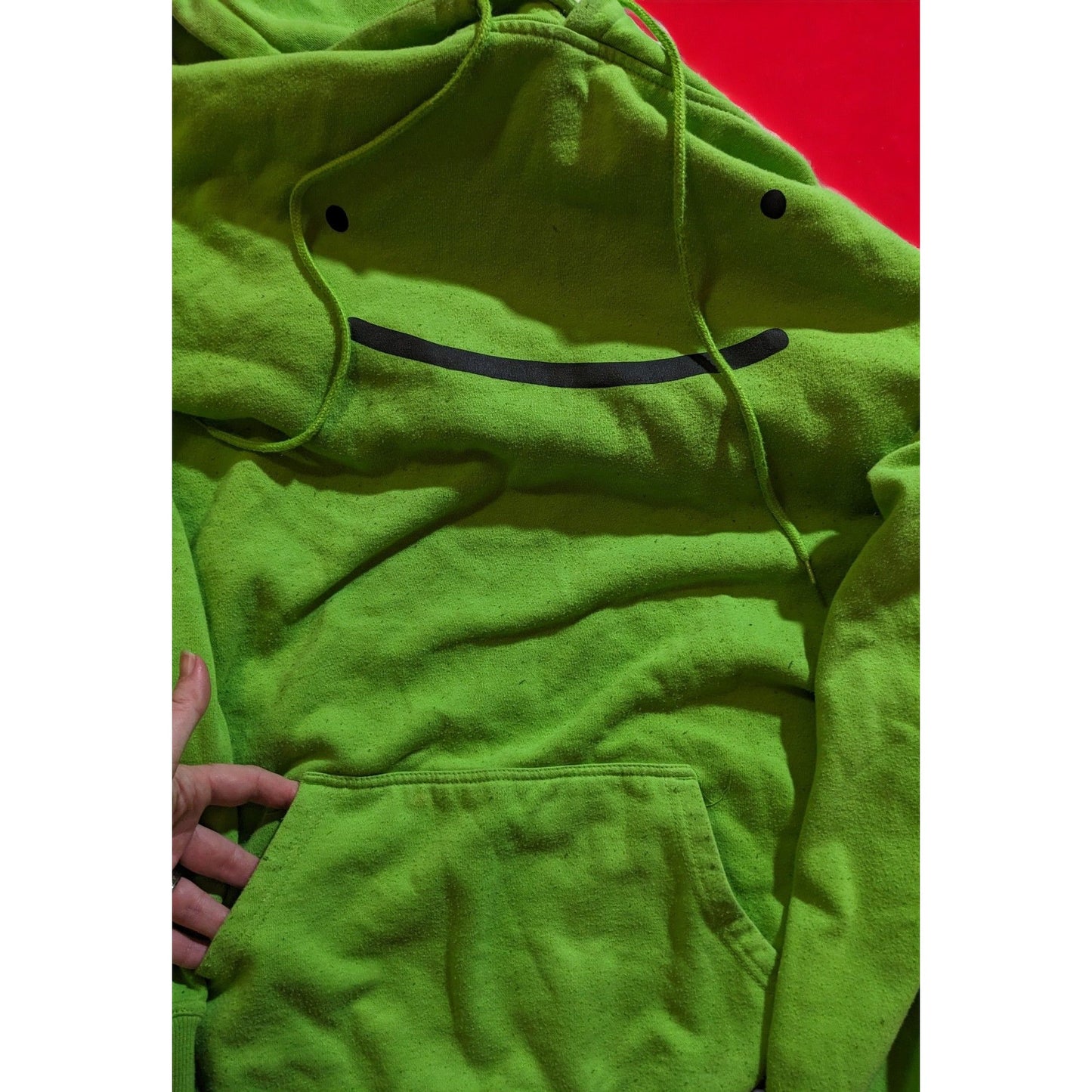 Dream SMP Green Smile Hoodie