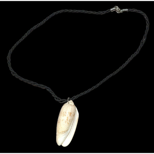 Oliva Shell Pendant Necklace