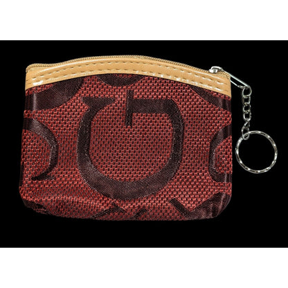 Guess Red Zipper Pouch