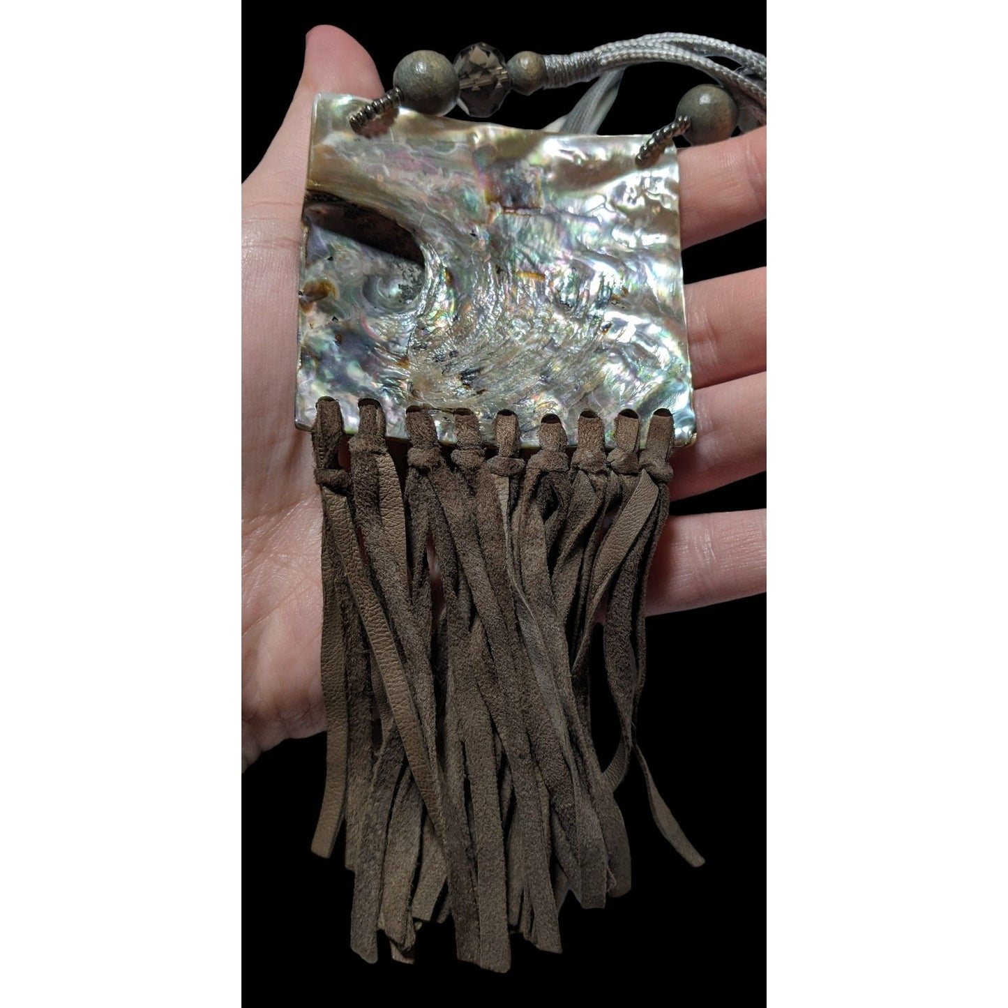 Retro Bohemian Natural Shell Fringe Necklace