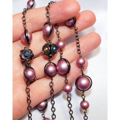 Coldwater Creek Gothic Pearl Necklace