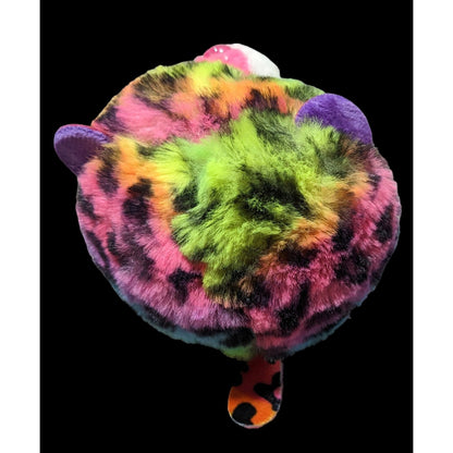 TyPuff Dotty Neon Rainbow Plush