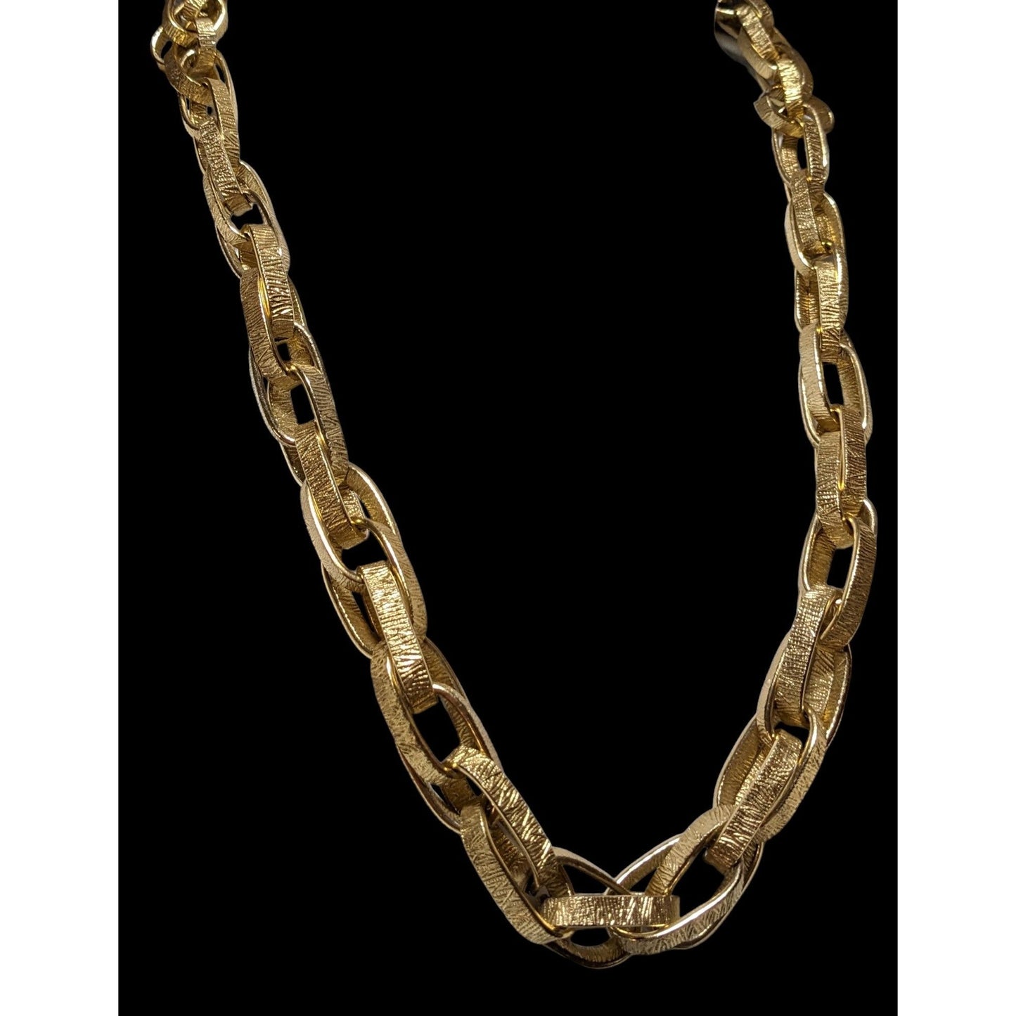 Chunky Gold Glam Chain Necklace