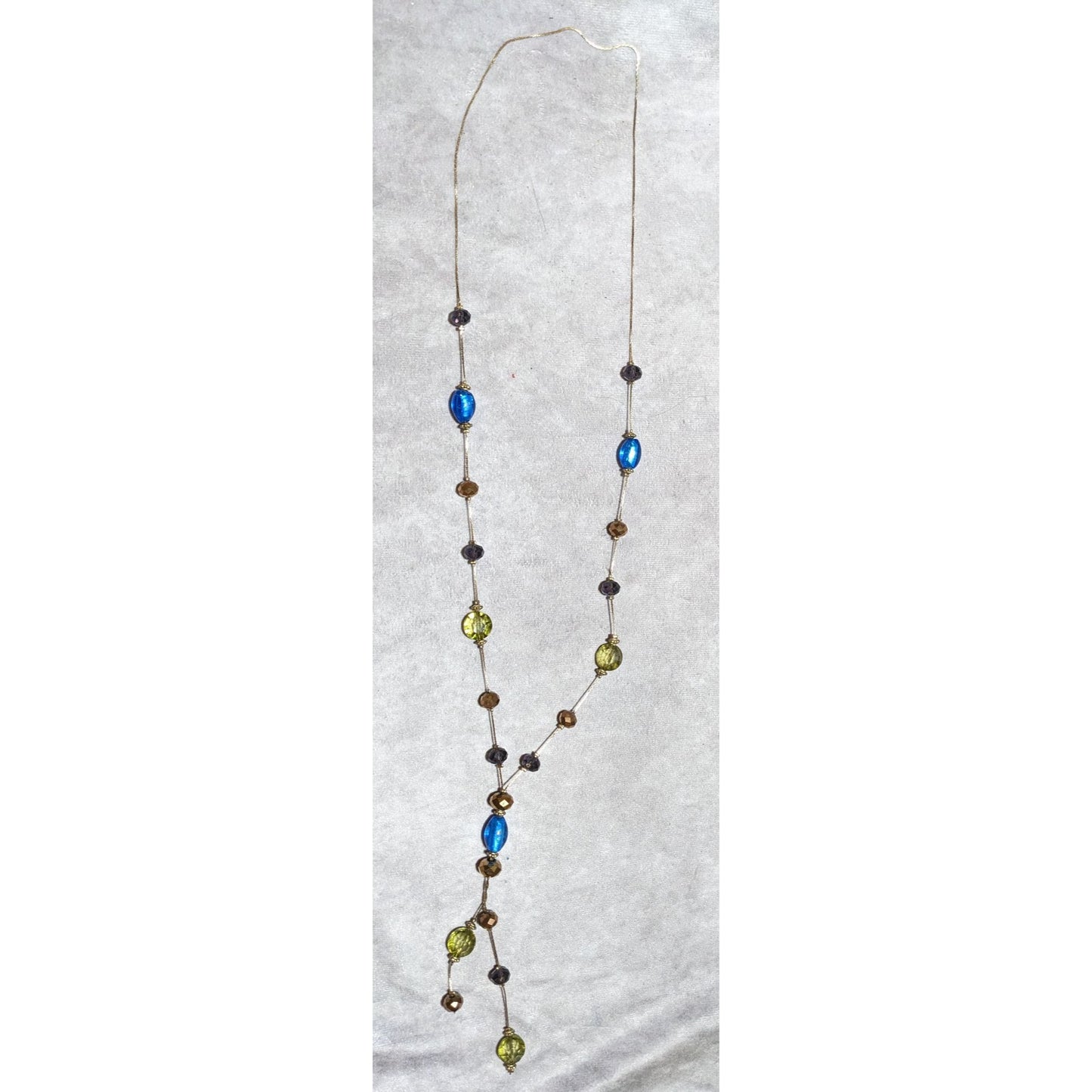 Glass Beaded Glam Neckalce