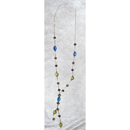 Glass Beaded Glam Neckalce