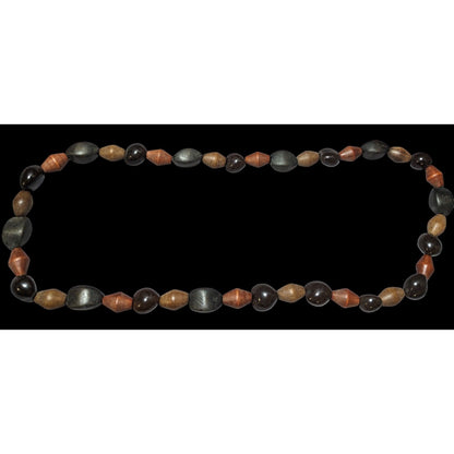 Chunky Wooden Beaded Necklace