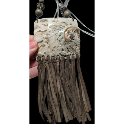 Retro Bohemian Natural Shell Fringe Necklace