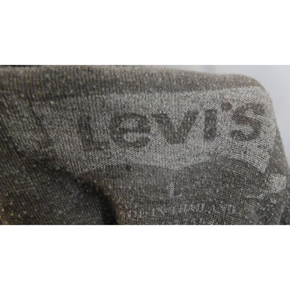 Levi's Eagle Logo Tee Grey With Black Distressed Print