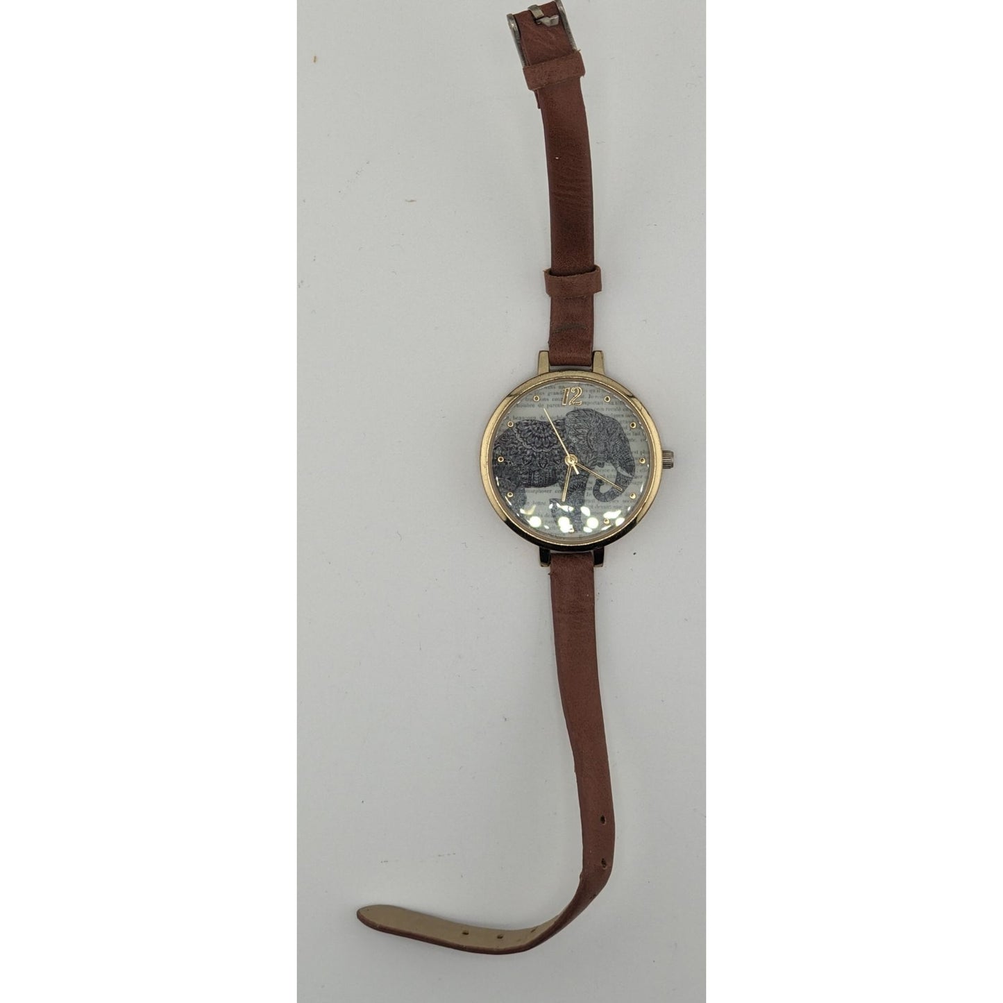 Vintage-Inspired Bohemian Elephant Watch